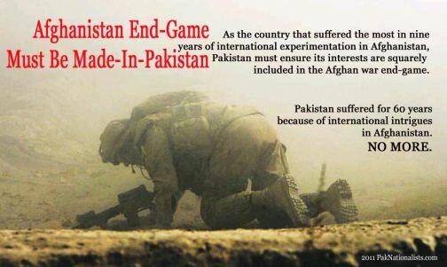 Afghan End-Game Must Be Made-In-Pakistan